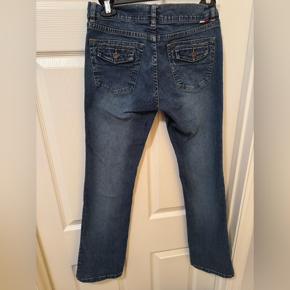Vintage Tommy Jeans Low Rise Medium Wash Size 7